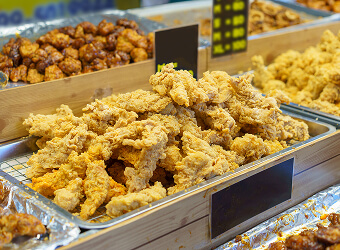 スーパーマーケットの惣菜